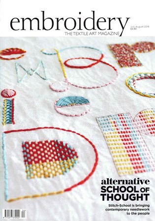 Embroidery Jul Aug 18 issue